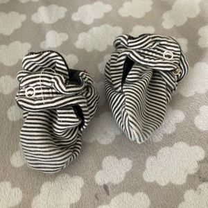 Zutano striped booties